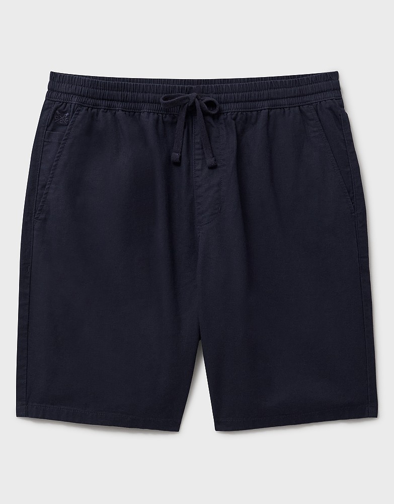Men's Deck Shorts in Navy from Crew Clothing Company