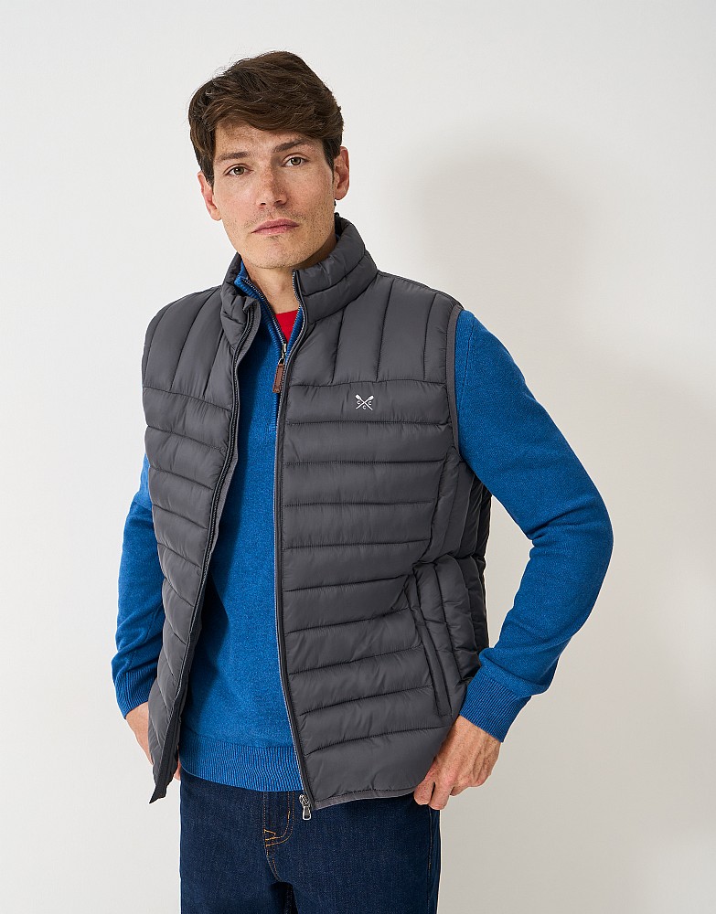 Lowther Gilet in Charcoal