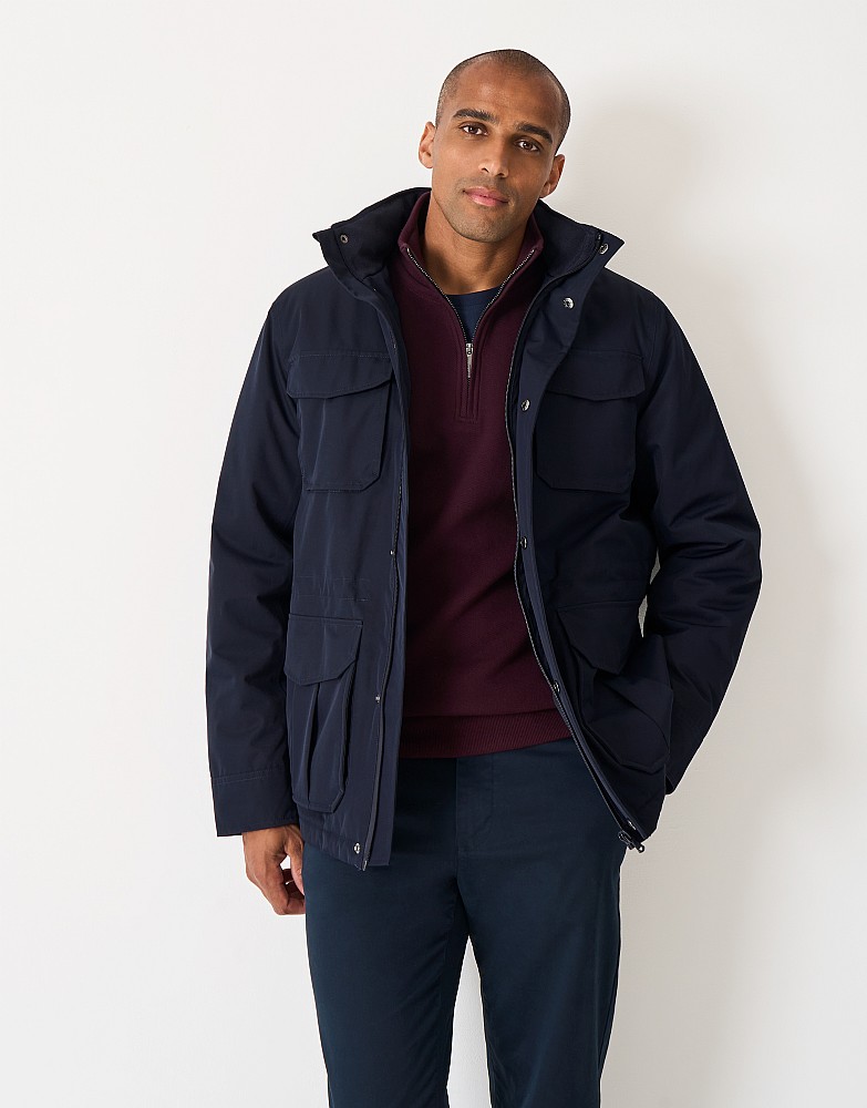 Bideford Waterproof Jacket in Dark Navy