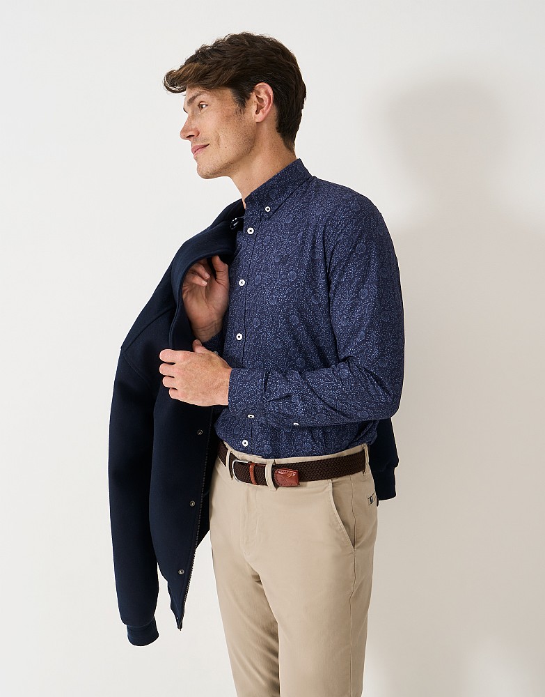 Cotton Shirt in Woodland Print