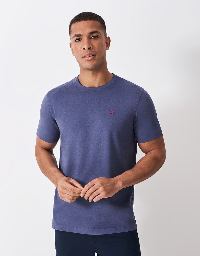 Crew Classic T-Shirt in Indigo Blue