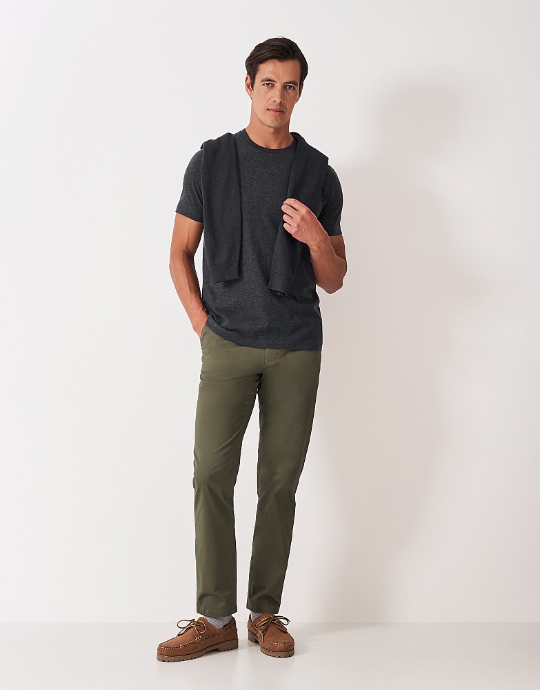 Classic T-Shirt in Charcoal Marl