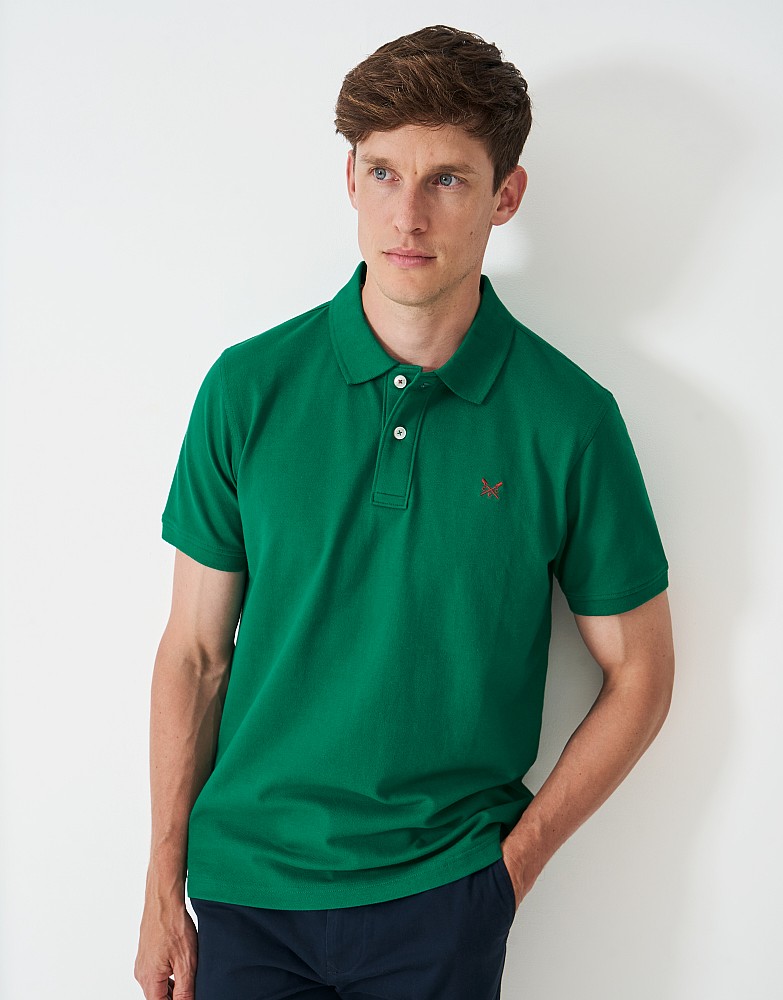 Classic Pique Polo Shirt in Bright Green