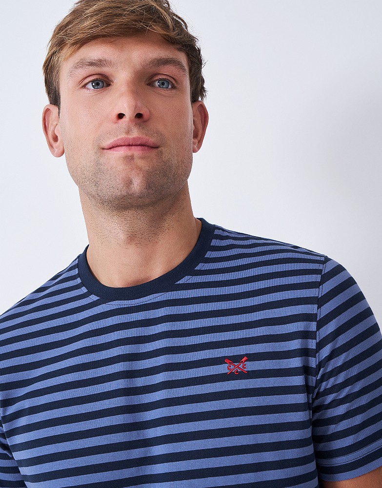 Tribal T-Shirts Maglietta Uomo Blu – 100% Cotone, Stampa Serigrafica Pugno E Cobra, Taglie S-XXXL