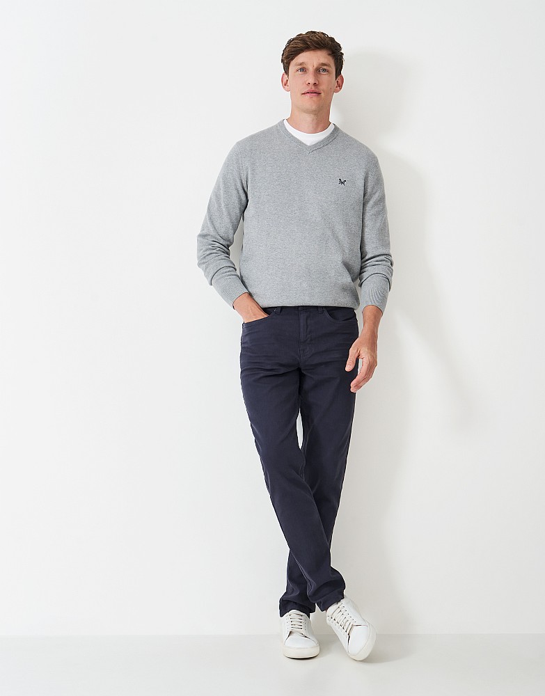 5 Pocket Jean Trouser in Blue