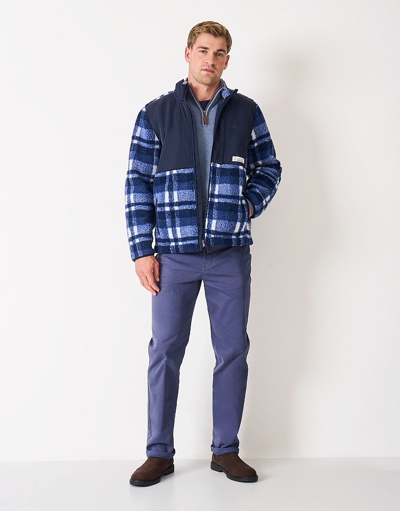 Bedford Cord Trousers in Indigo