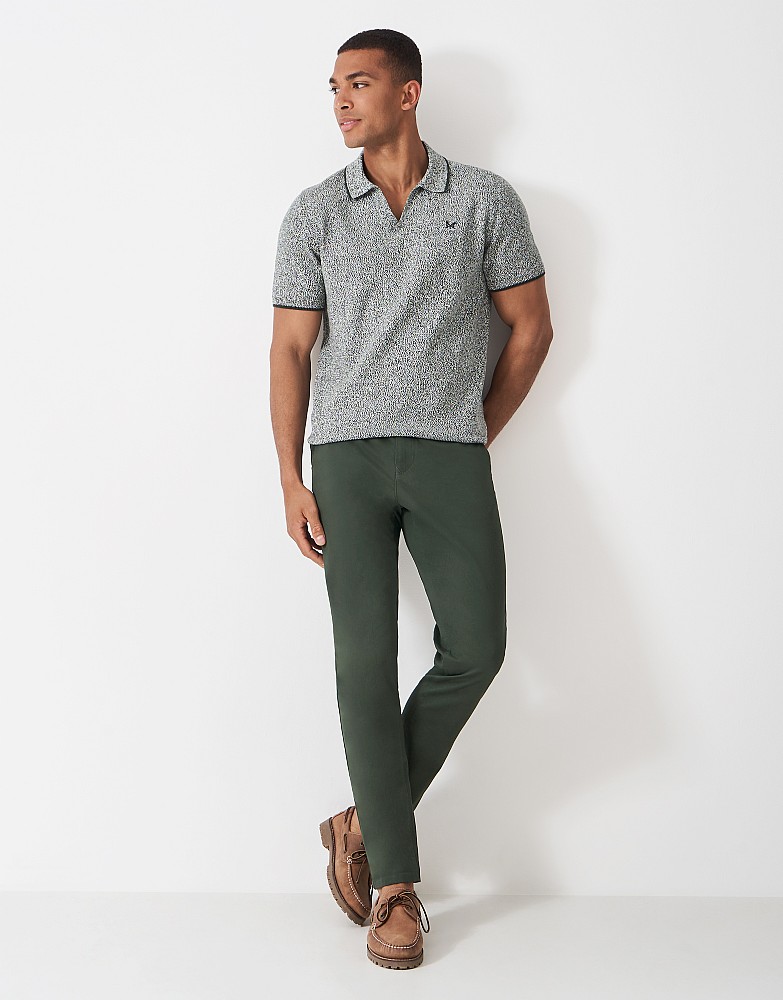 Slim Fit Chino in Dark Green