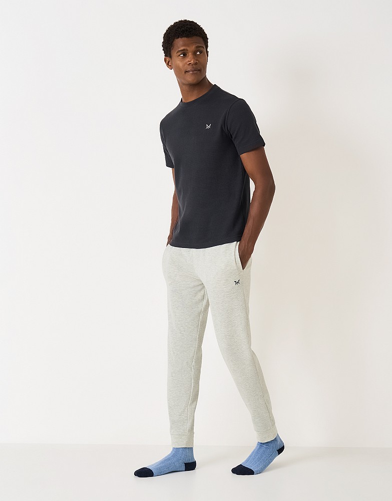 Waffle Trouser in Beige