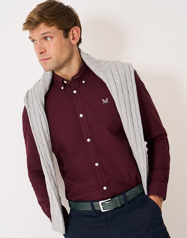 Classic Leather Belt in Khaki