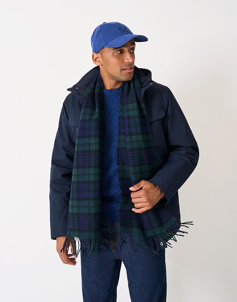 Wool Scarf in Blackwatch Check