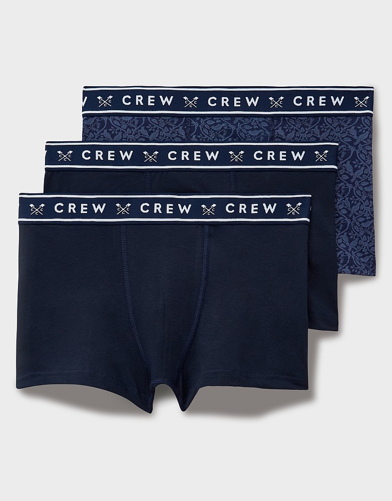 3 Pack Boxer Briefs in Navy