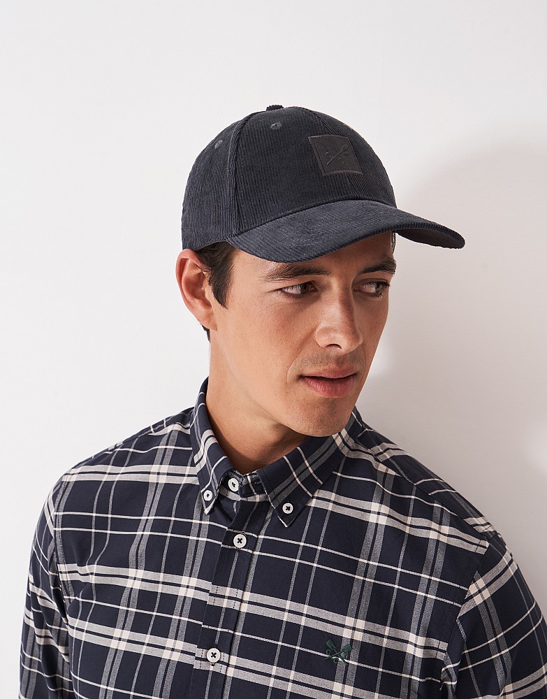 Corduroy Cap in Grey