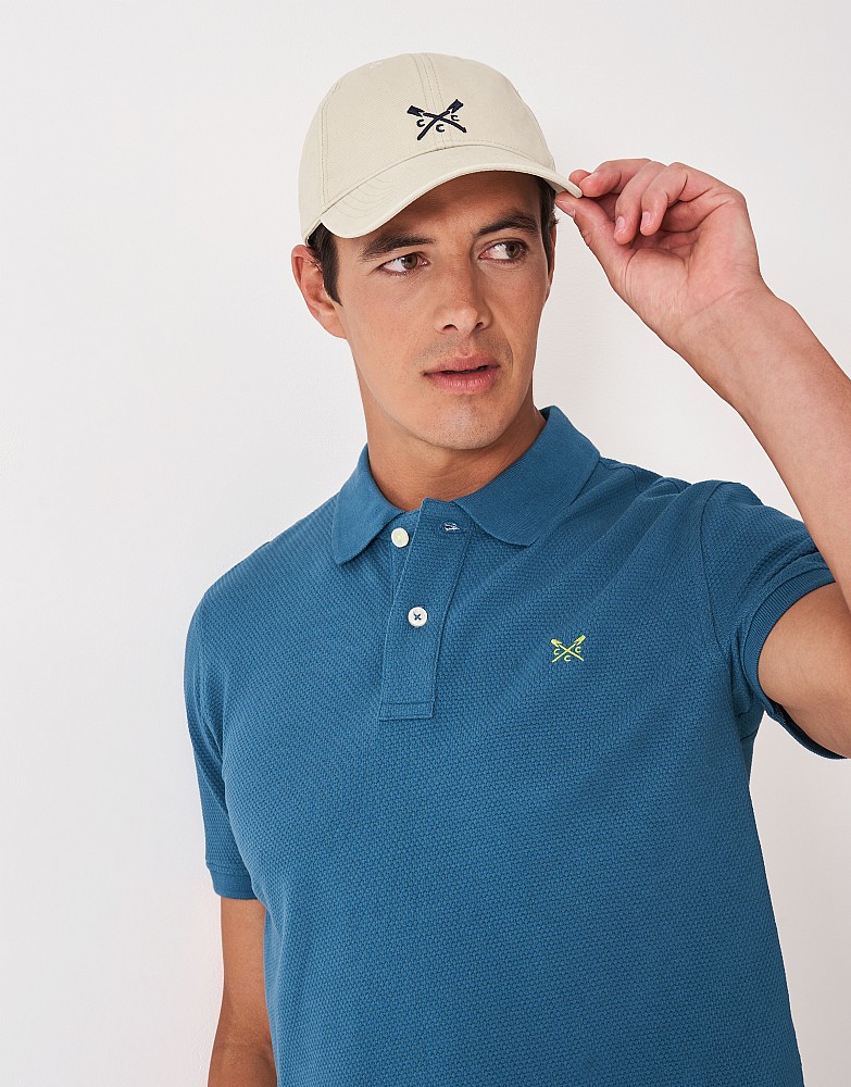 Cotton Crew Cap in Cream