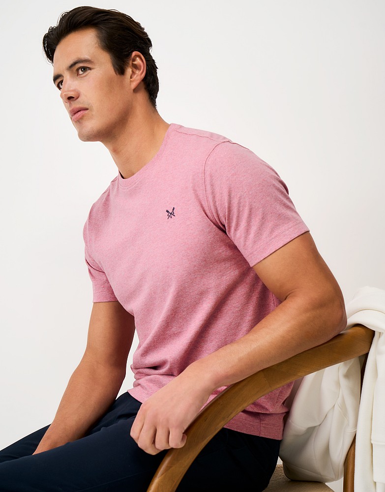 Crew Classic Cotton T-Shirt in Pink