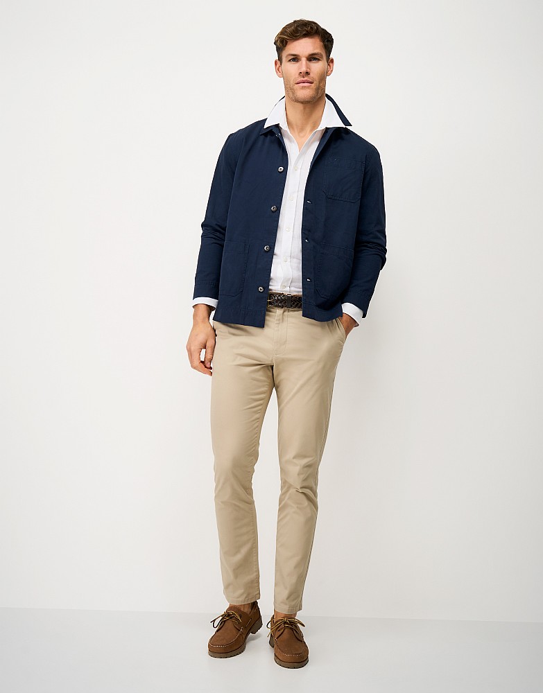 Slim Chino in Stone Beige