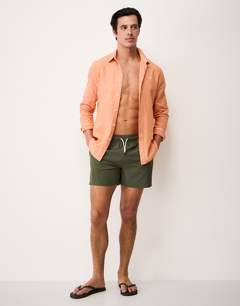 Swim Shorts in Olive Green