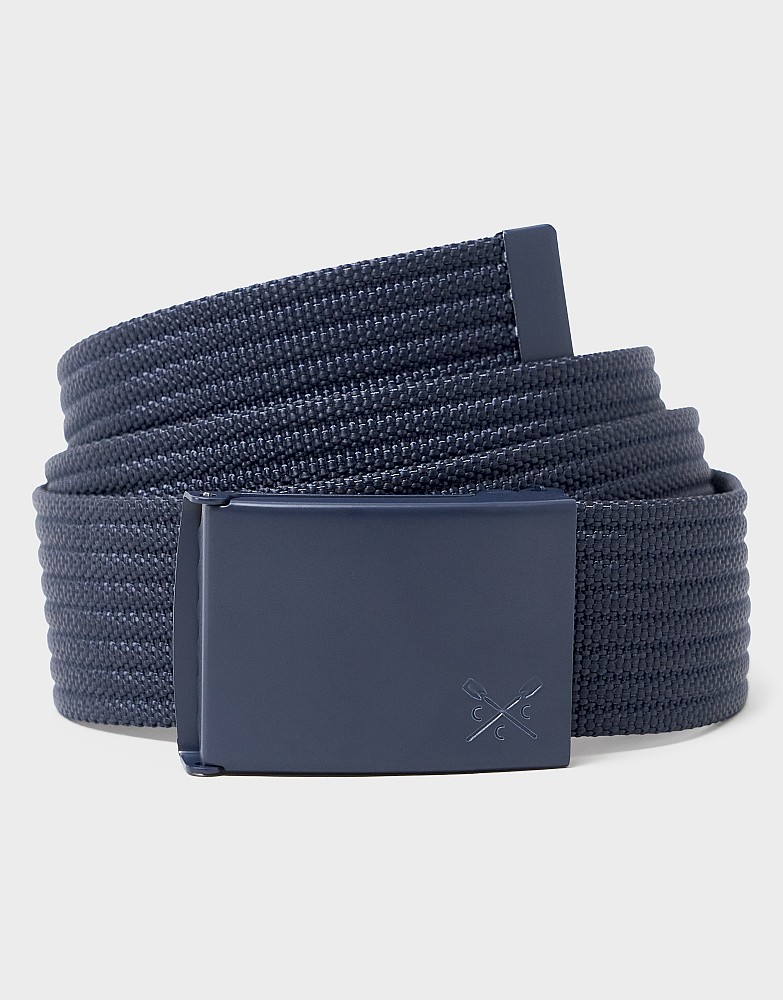 Webbing Clip Belt in Navy