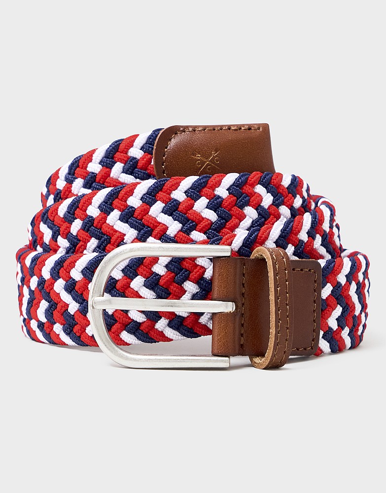 Stretch Woven Belt in Multi Colour