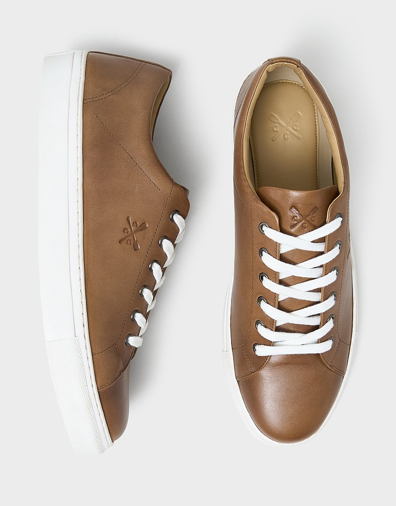 Cupsole Trainer in Tan