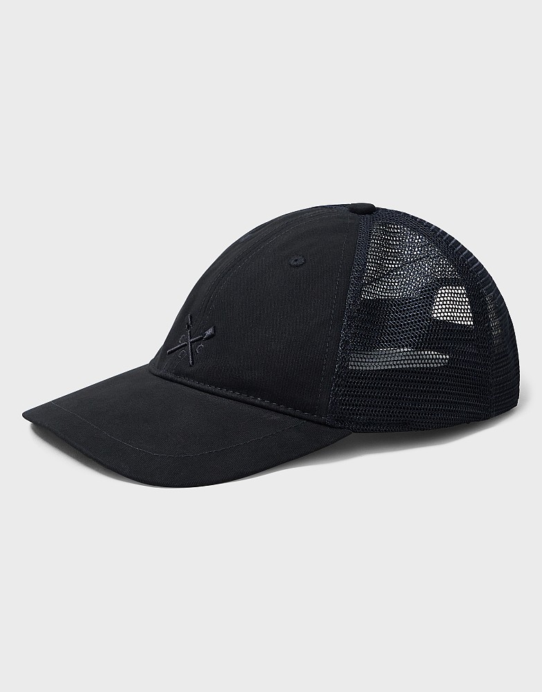 Mesh Back Cap in Black