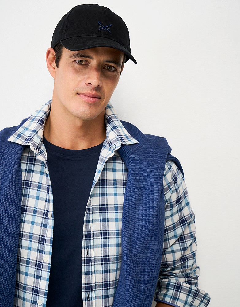 Crew Cotton Cap in Black