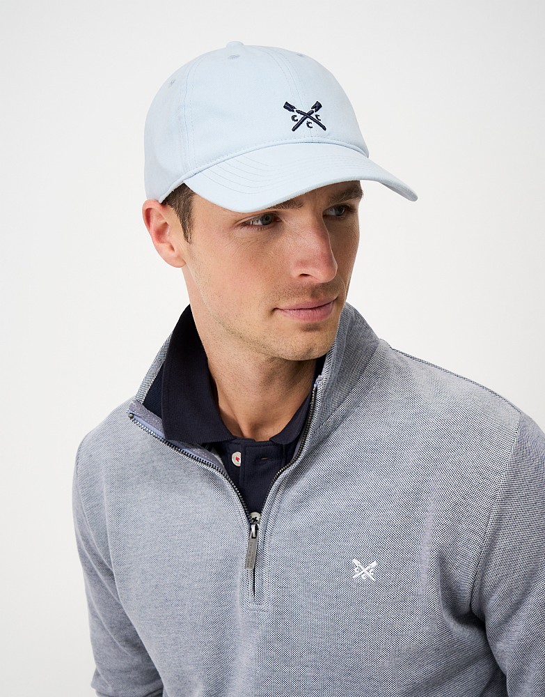 Crew Cotton Cap in Blue