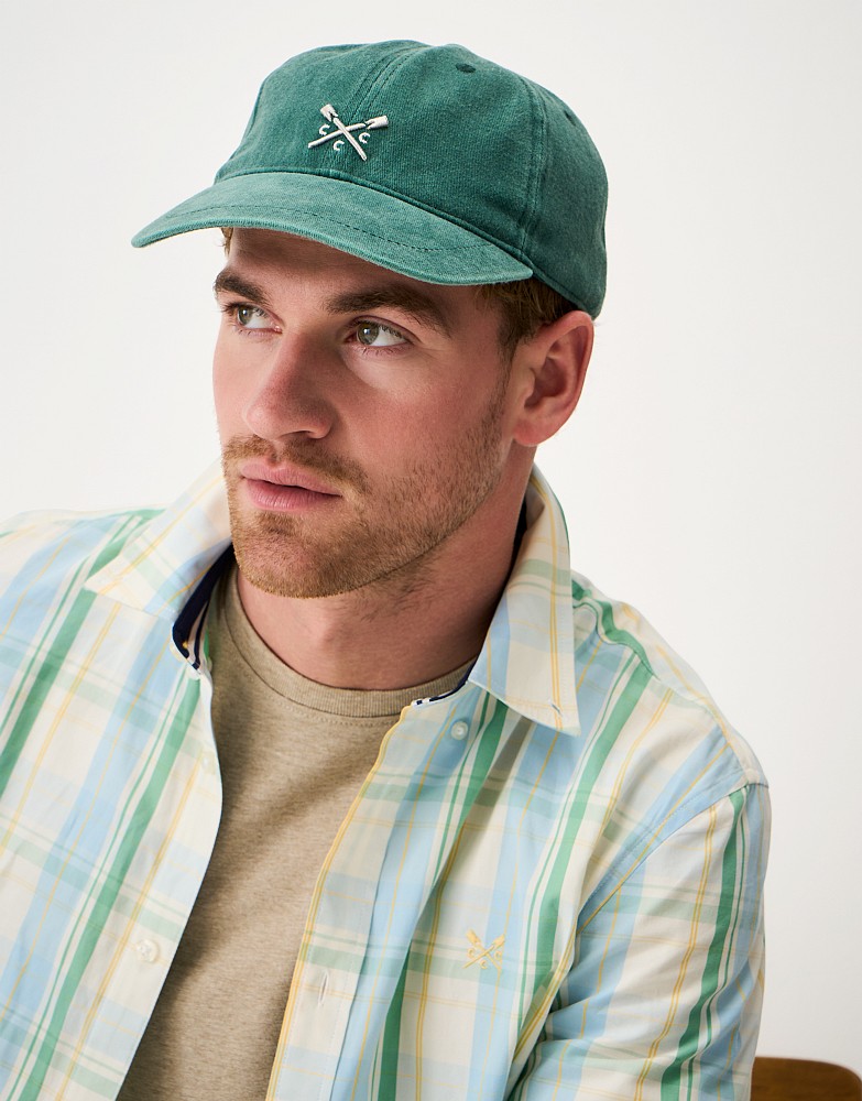 Garment Dye Cap in Olive Green