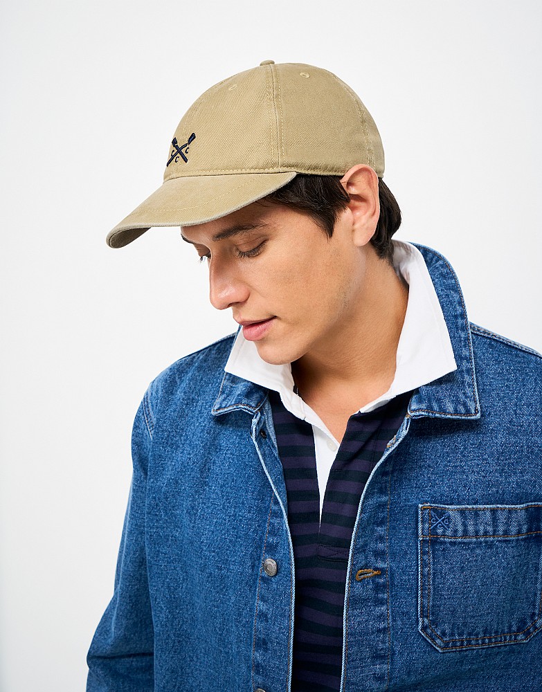 Garment Dye Cap in Stone Beige