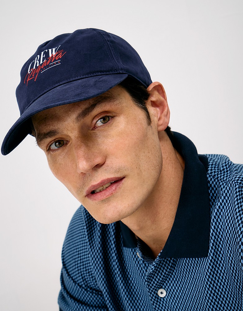 Crew Regatta Cap in Navy