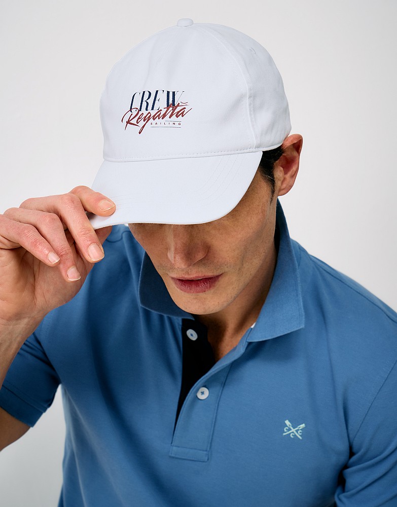 Crew Regatta Cap in White