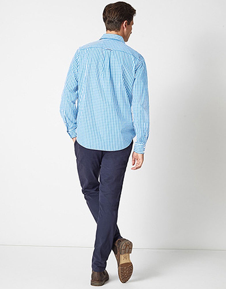 Men's Crew Slim Fit Gingham Shirt in 