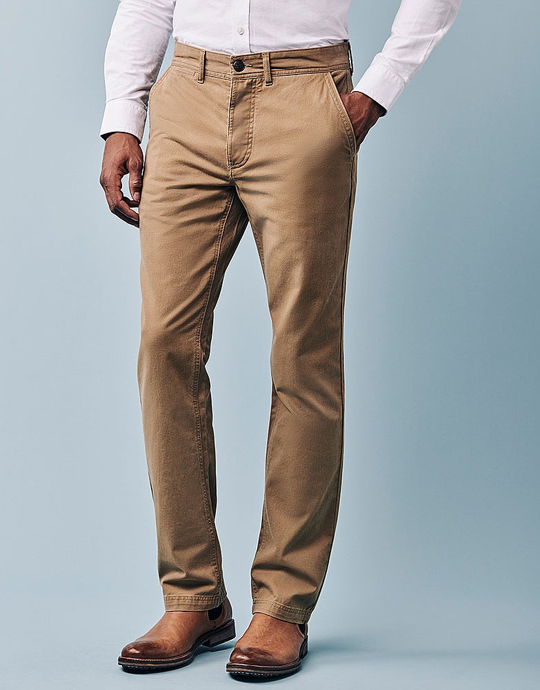 Vintage Chino in Tan from Crew Clothing