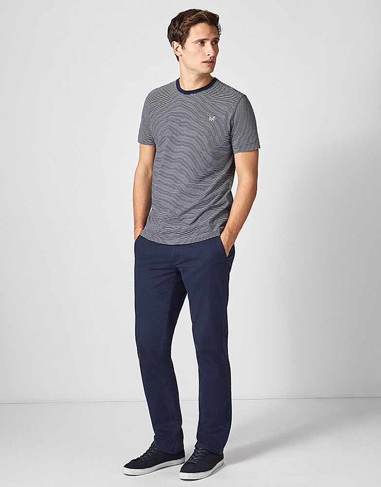 Men's Crew Trouser in Navy from Crew Clothing