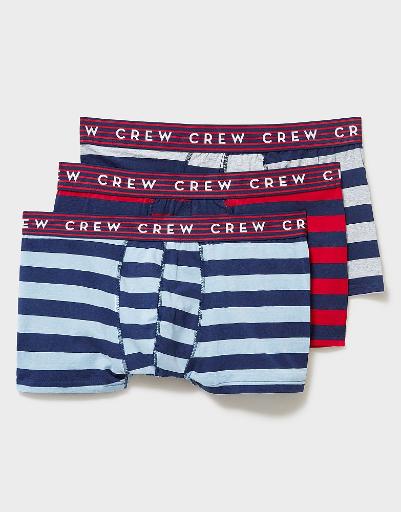 Multipack Rugby Stripe Boxers
