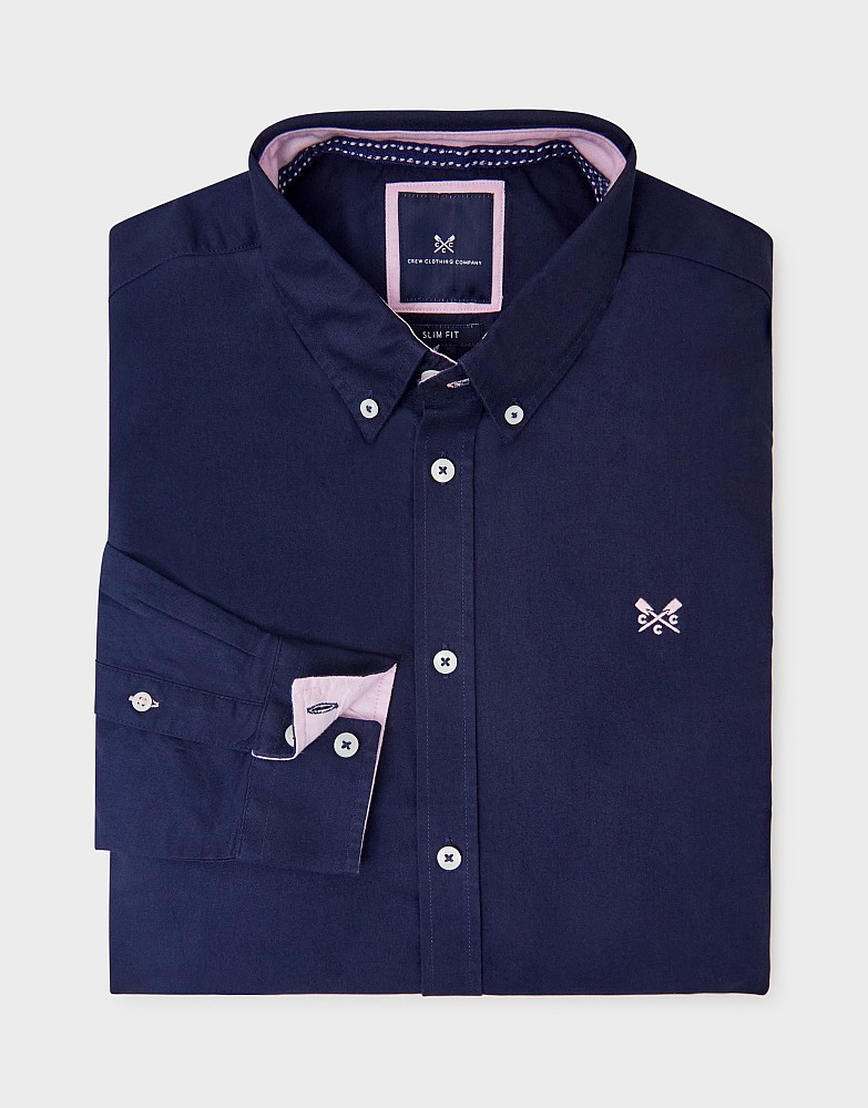 Men's Oxford Slim Fit Shirt from Crew Clothing Company