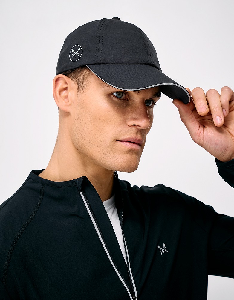 Ripstop Sports Cap in Black
