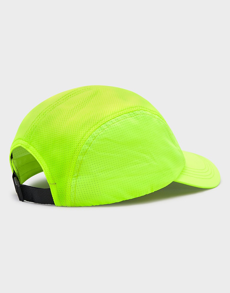 Men's Active 5 Panel Cap in Lime Green from Crew Clothing