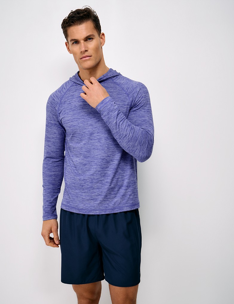 Active Comfort Hoodie in Blue
