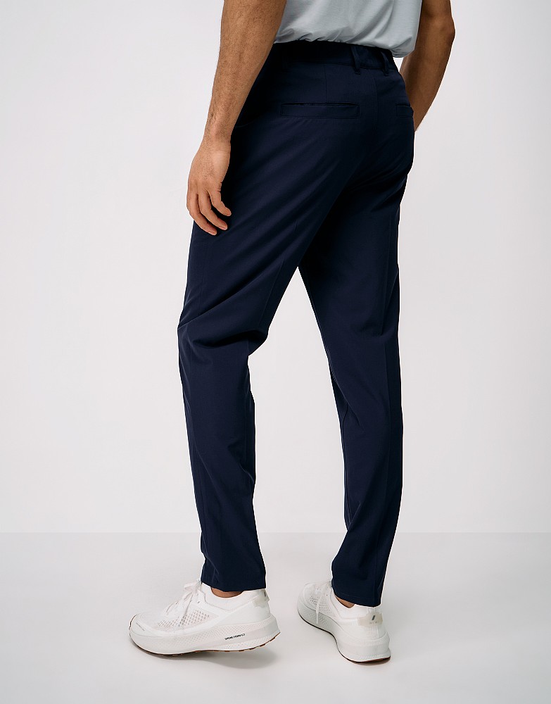 Men's Classic Tapered Golf Chino in Navy from Crew Clothing Company