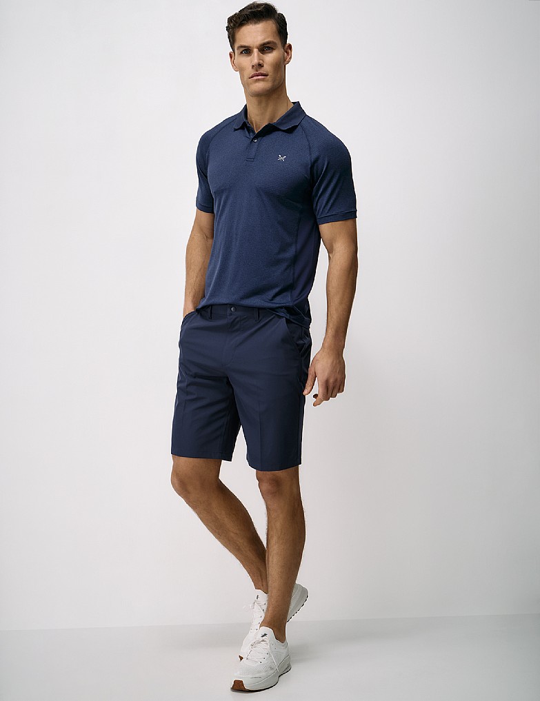 Classic Tapered Golf Shorts in Navy