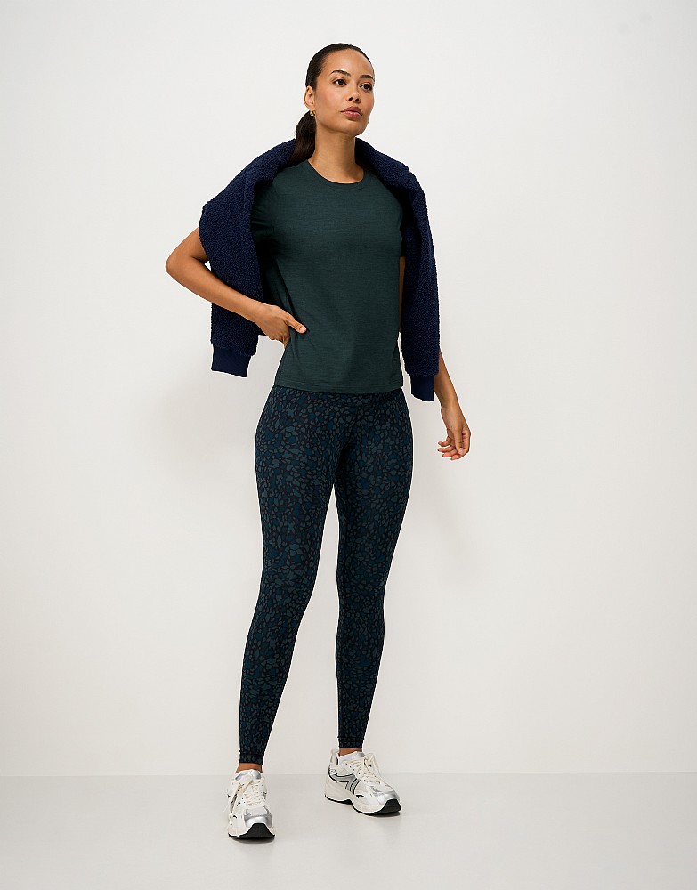 Relaxed Fit Tee in Teal
