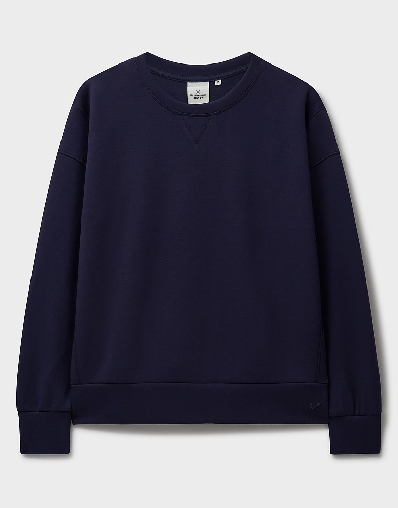 トップス L'Appartement DEVISION CREW NECK SWEAT SWW019_NAVY_5.jpg