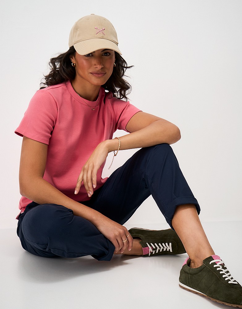 Ultimate Heavyweight Cotton Tee in Rose Pink