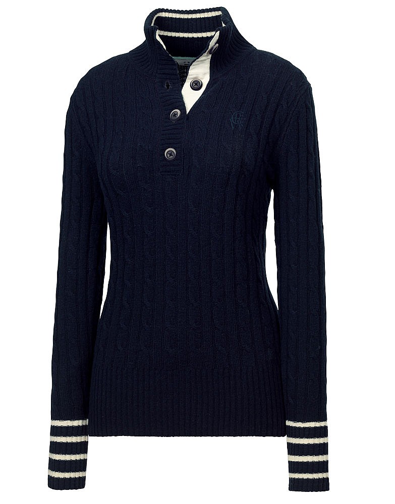 Women's Eastly Jumper in Navy from Crew Clothing