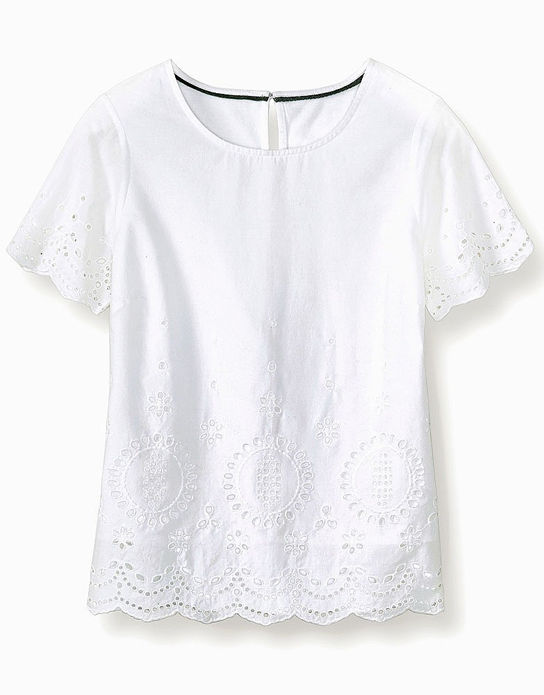 Fairlie Broderie Top