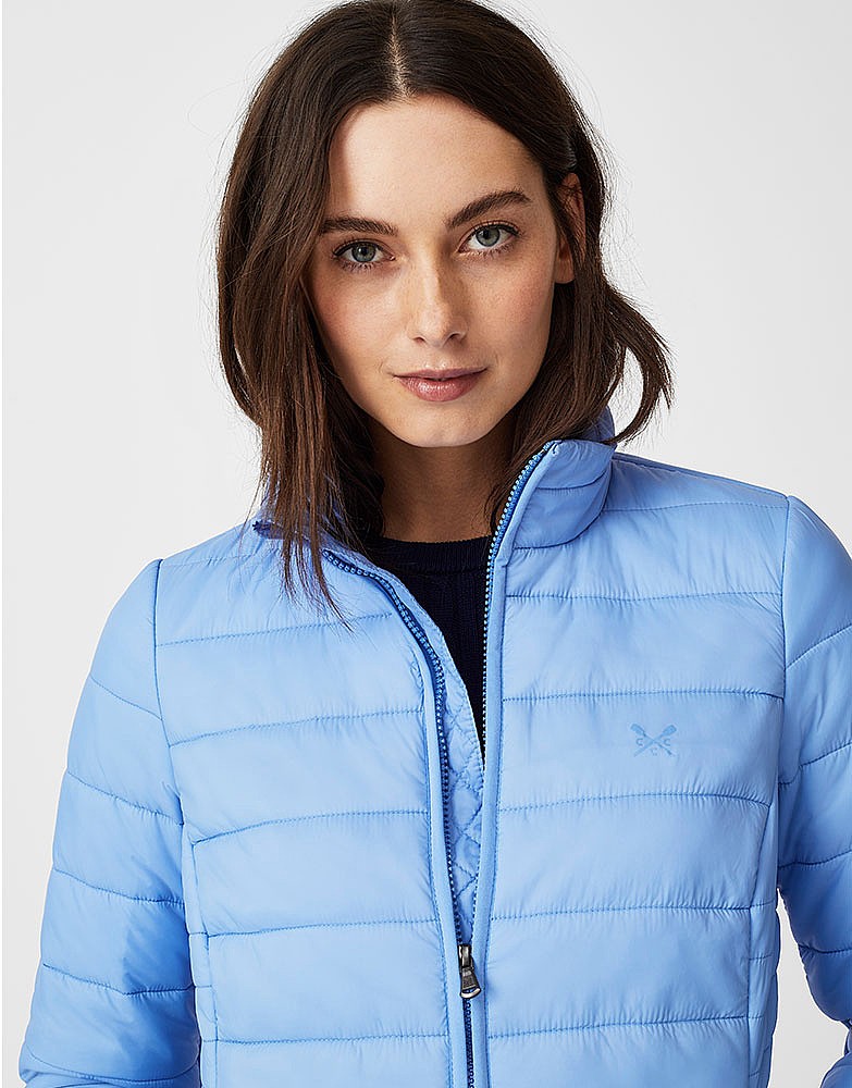 Women's Lightweight Jacket in Light Indigo from Crew Clothing