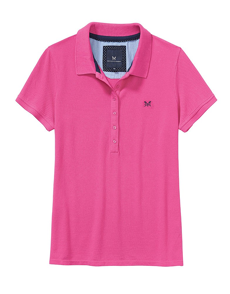 Classic Polo Shirt in Orchid Pink