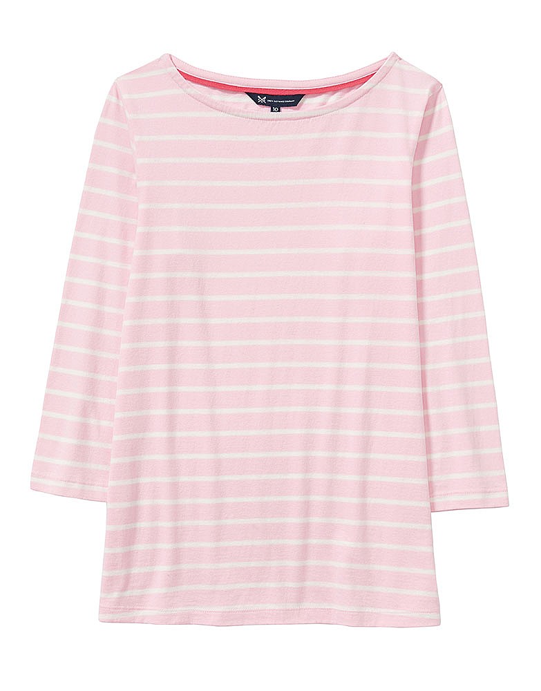Essential Breton T-Shirt in Pink