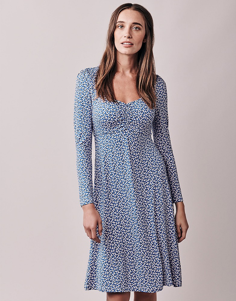 Iyla Long Sleeve Jersey Dress