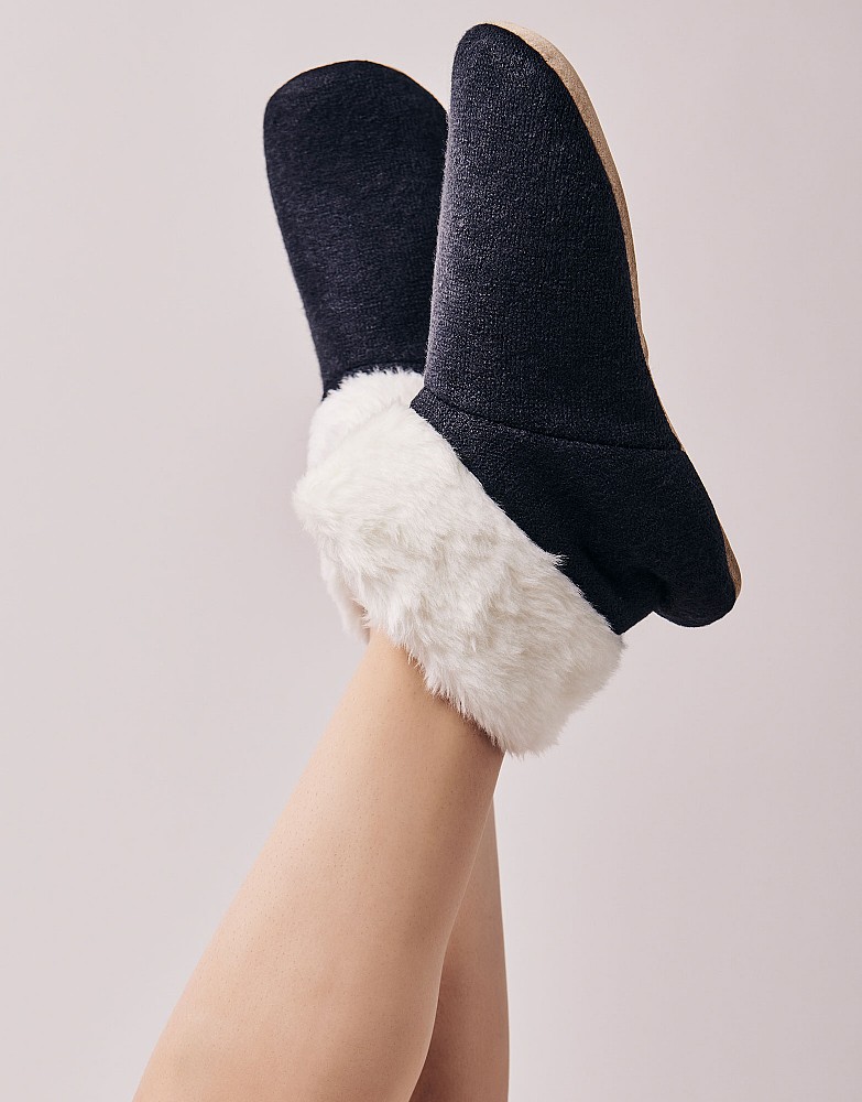 Knitted Bootie Slipper